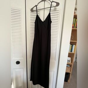 Women’s Midi Slip Dress black new